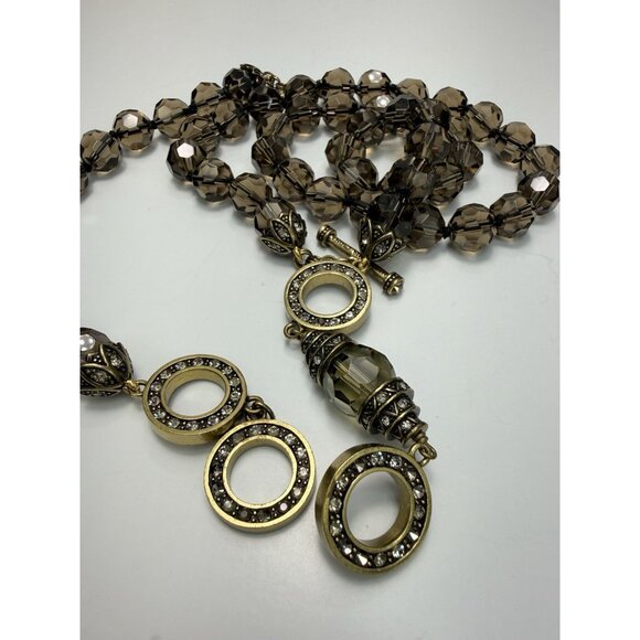 Vintage Heidi Daus “Let Me Count The Ways” Necklace & Bracelet Jewelry Set - Picture 9 of 14